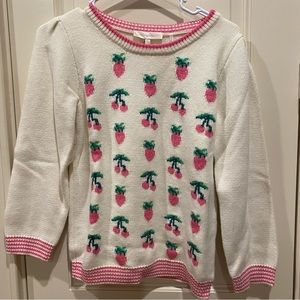 Love Shack Fancy Little Girls Daughtry Pullover Sweater — 10Y
